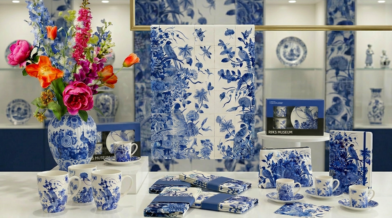 Delft Blue Birds Rijksmuseum