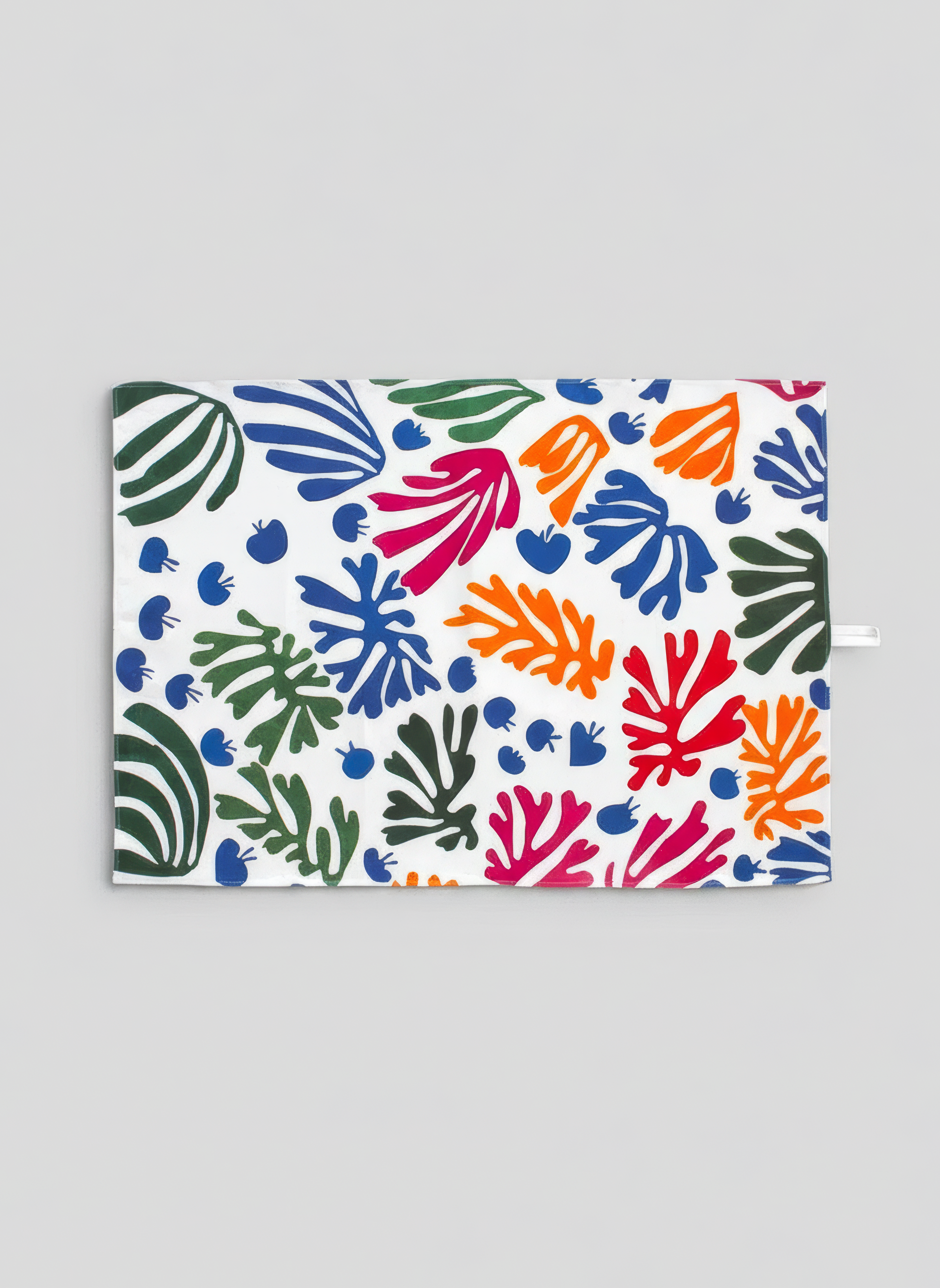 The Parakeet and the Mermaid tea towel set of 2 by Matisse – museum lifestyle display | ArtyGifts
