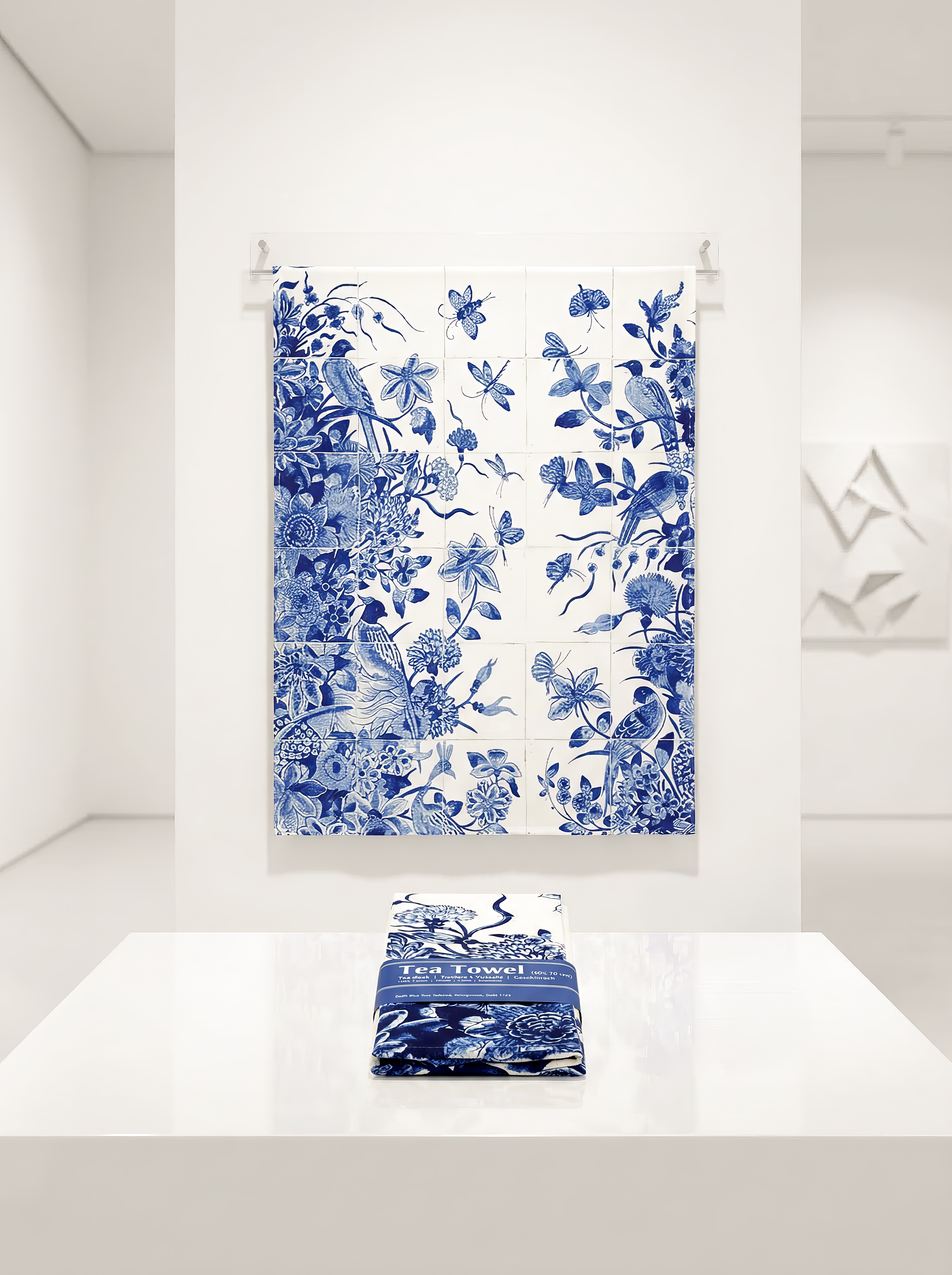 Delft Blue Birds tea towel set of 2 – Rijksmuseum collection | ArtyGifts
