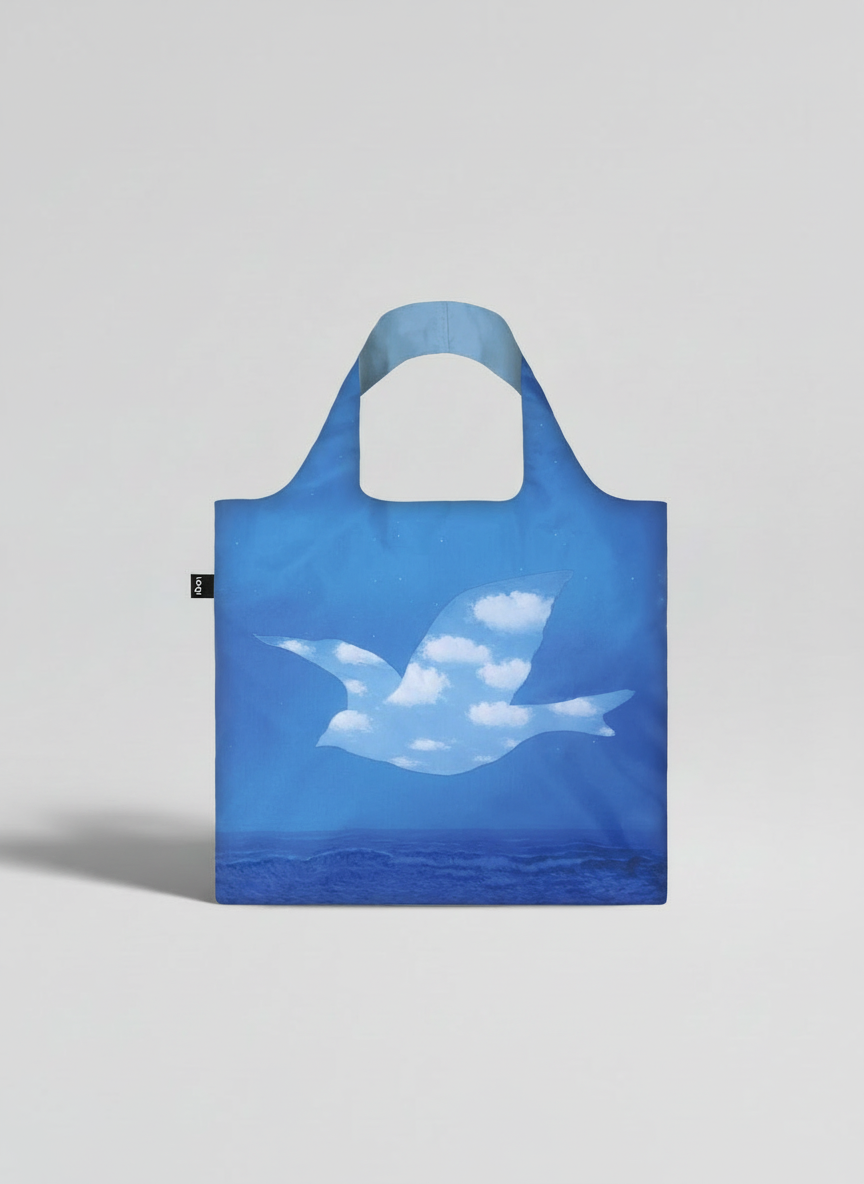 Foldable Shopper Bag, The Promise, René Magritte