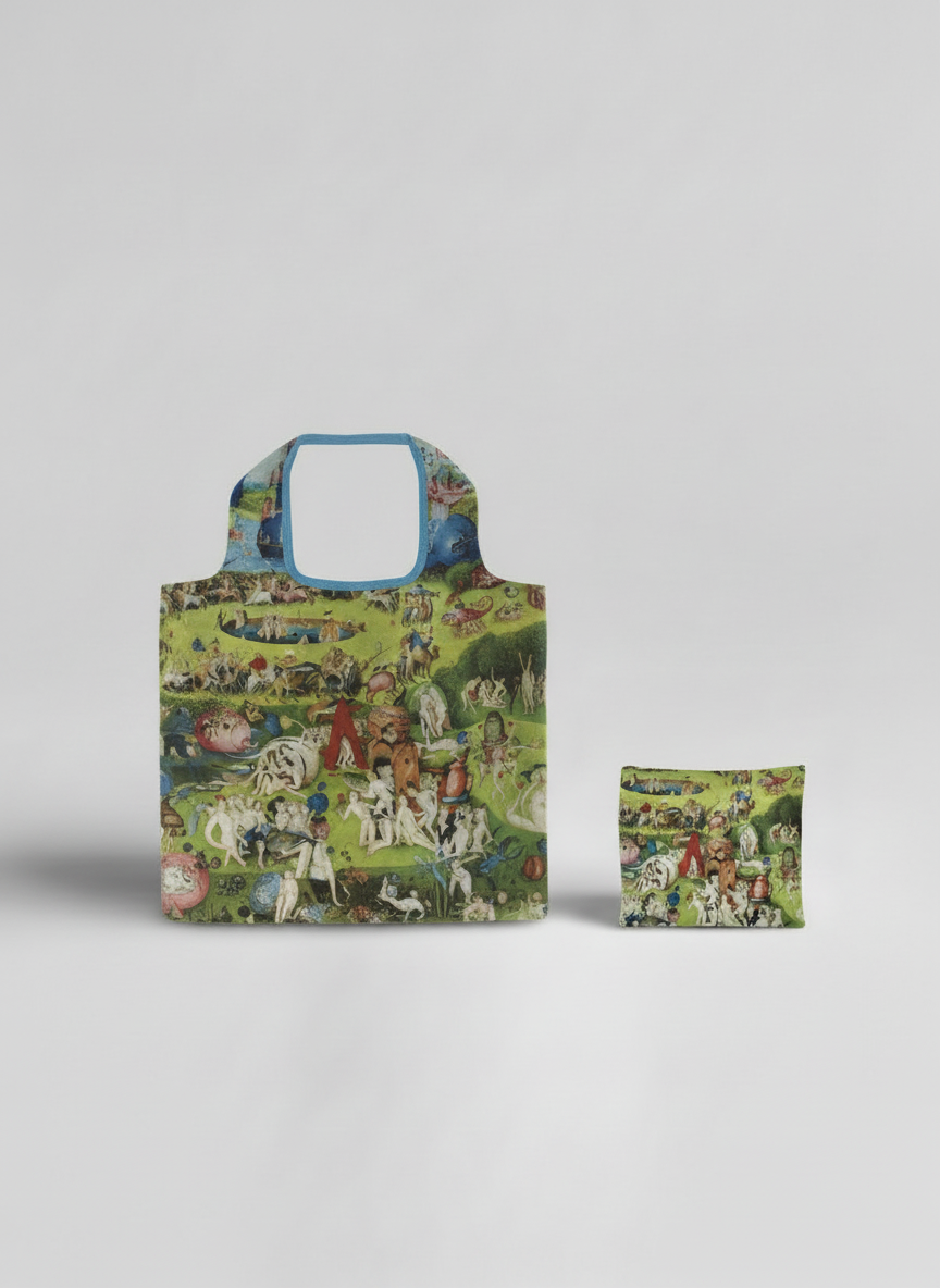 Foldable Shopper Bag, Garden of Earthly Delights, Jheronimus Bosch