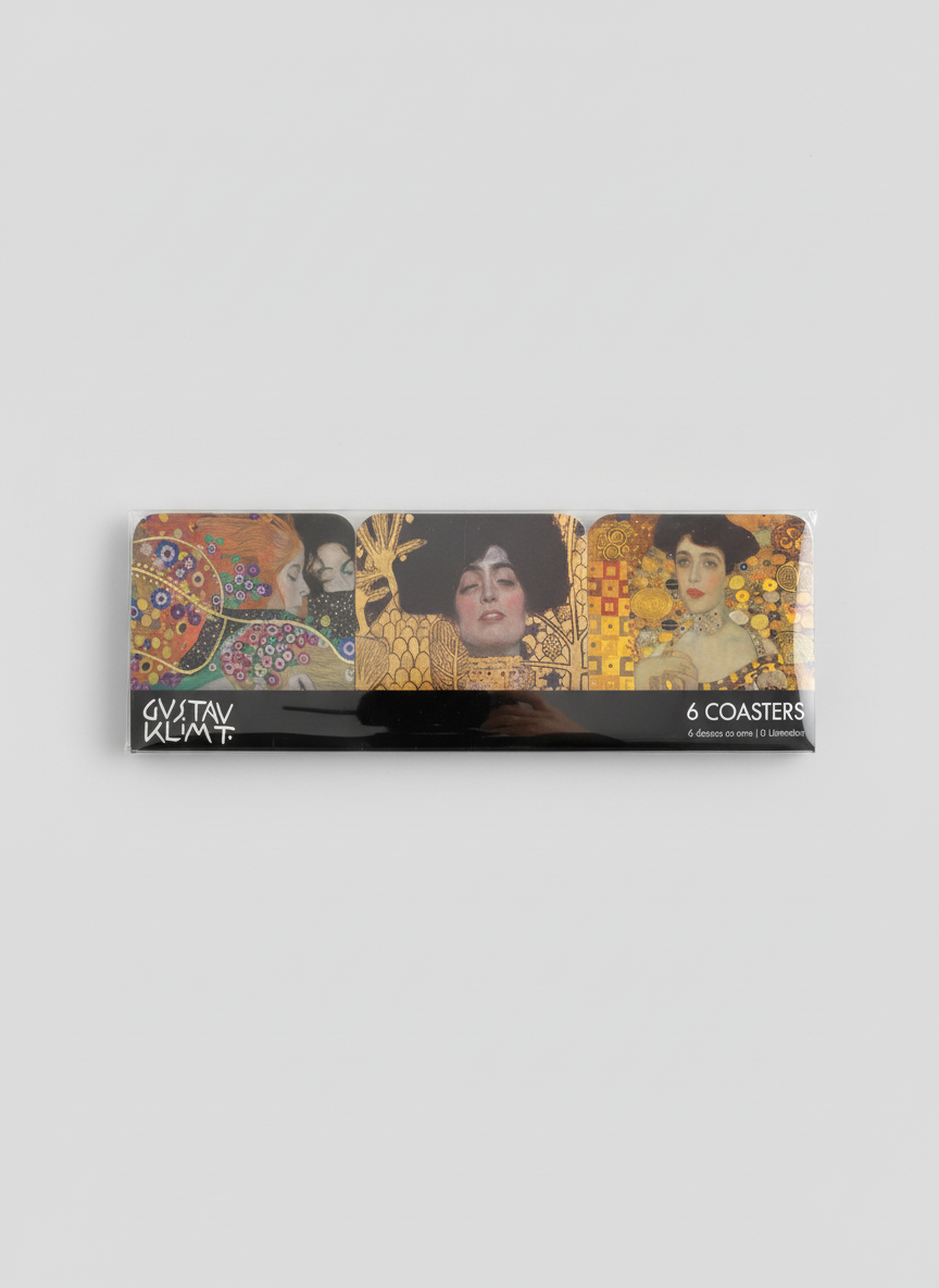 Coaster Set, Masterpieces, Gustav Klimt
