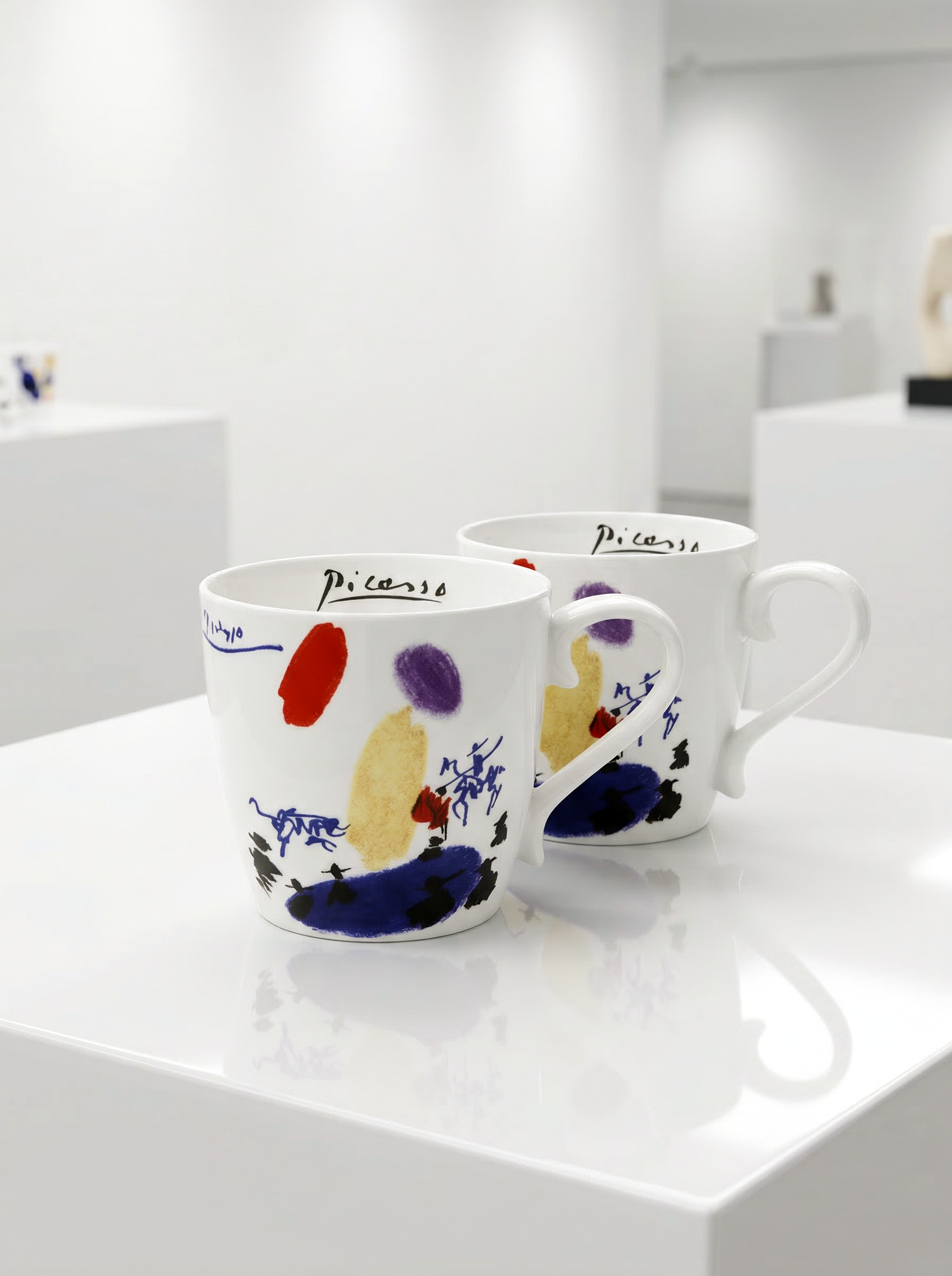 Picasso Corrida porcelain mug set – Musée Picasso Paris, ArtyGifts