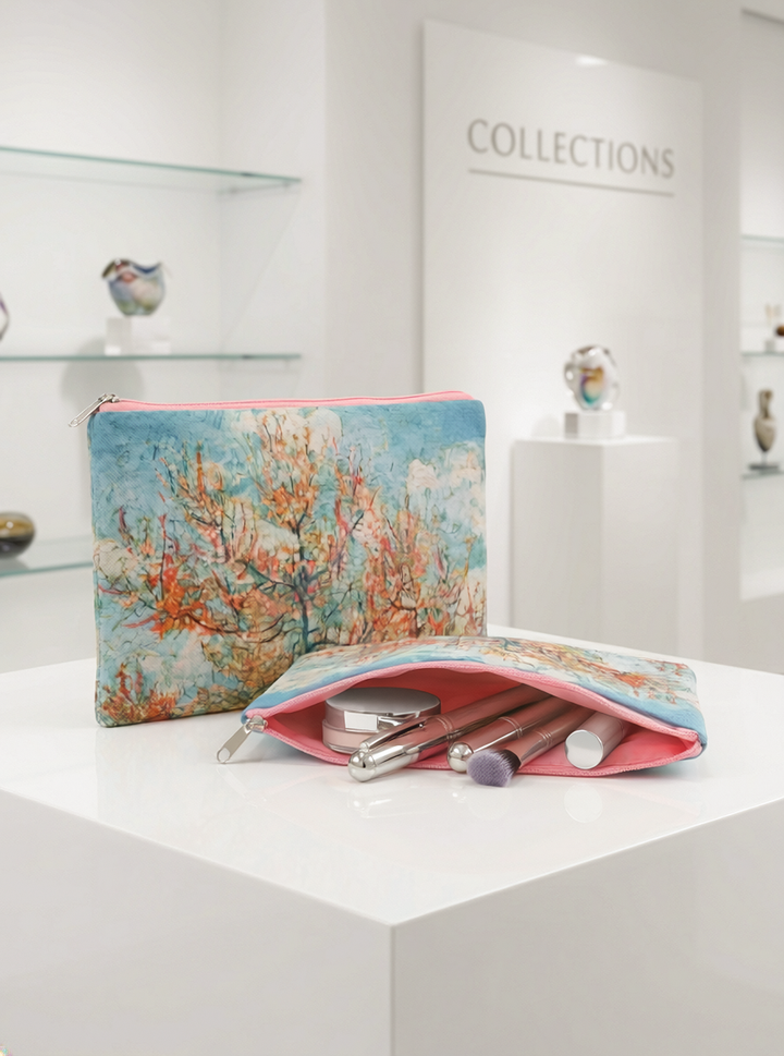 Cosmetic & Travel Bag Souvenir de Mauve Vincent van Gogh – displayed in museum shop | ArtyGifts

