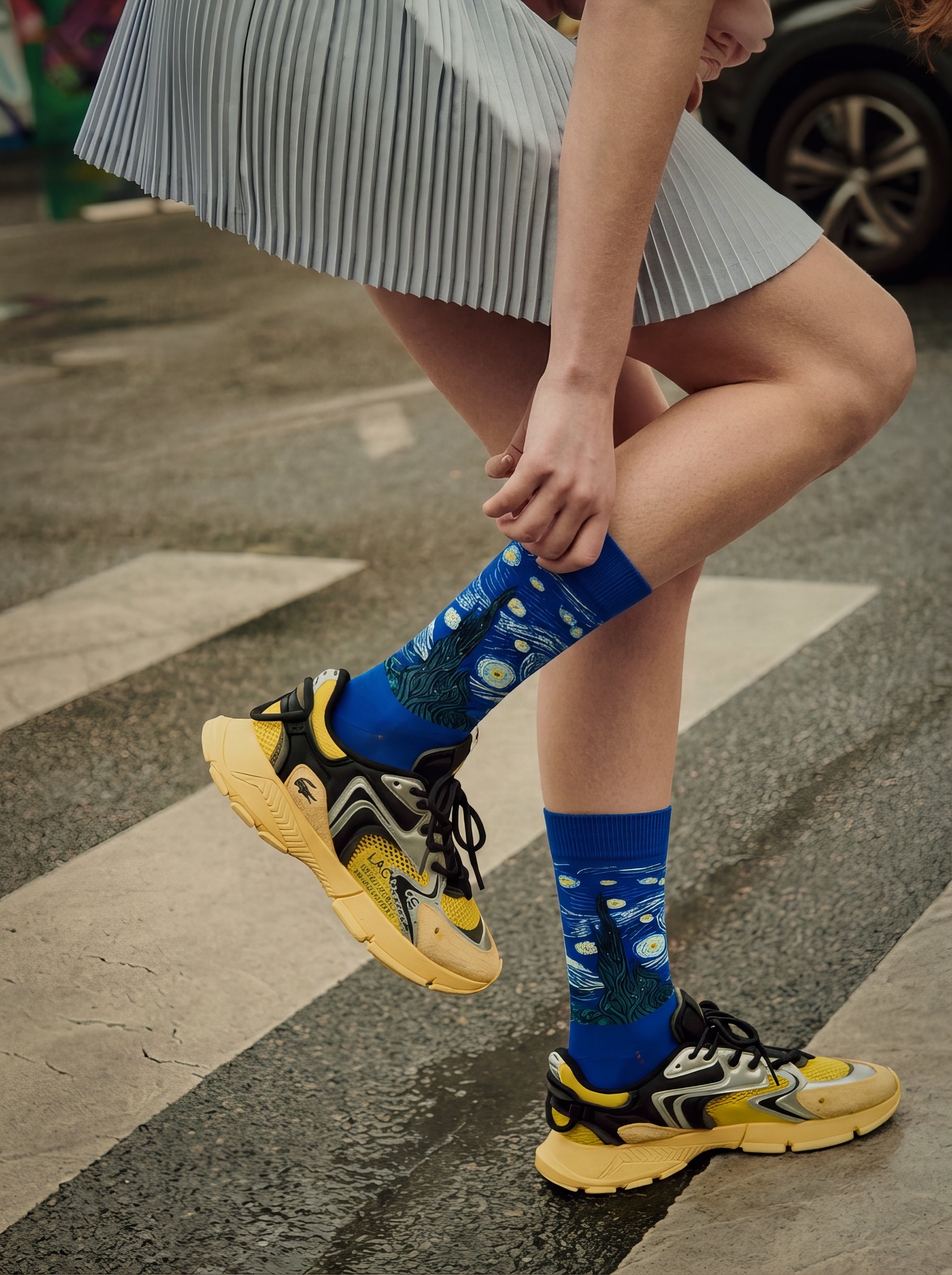 Art Socks Starry Night | Vincent van Gogh | Unisex