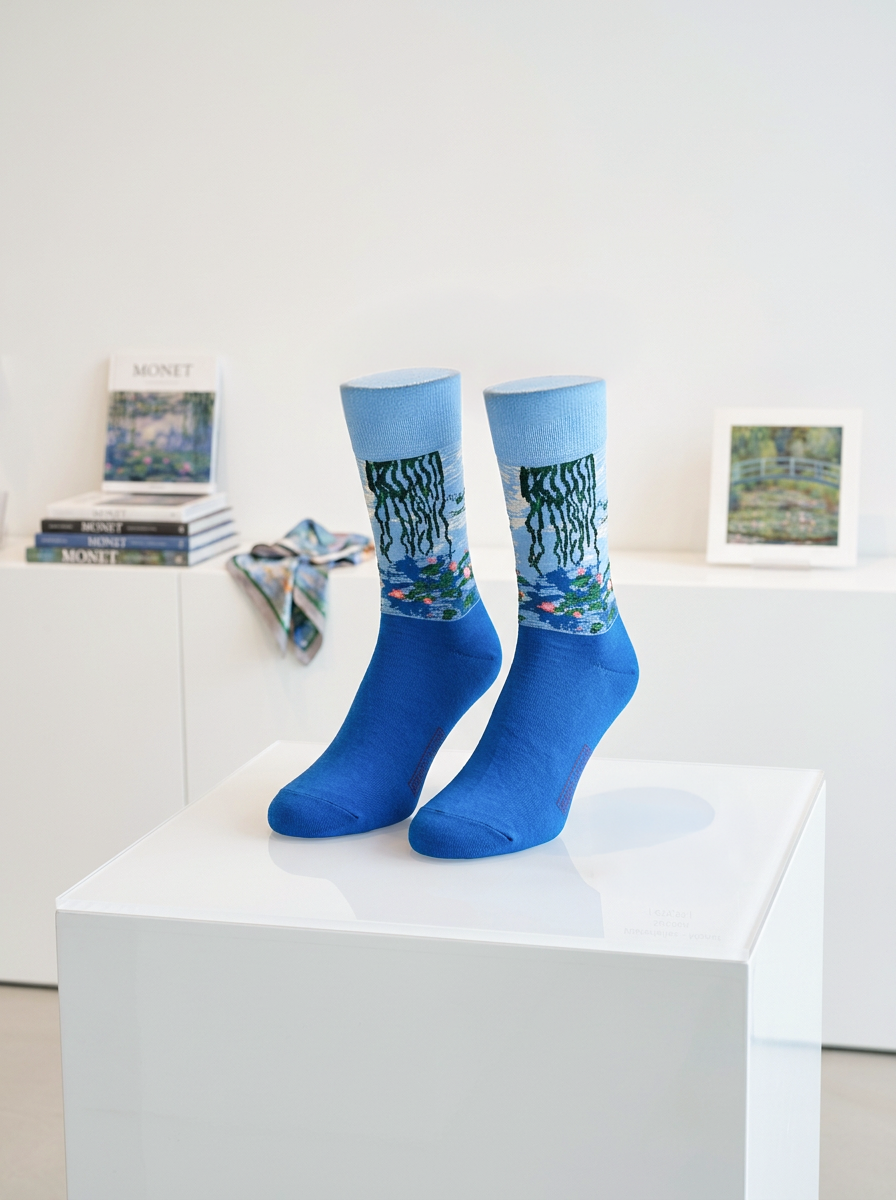 Art Socks, Water Lilies, Claude Monet