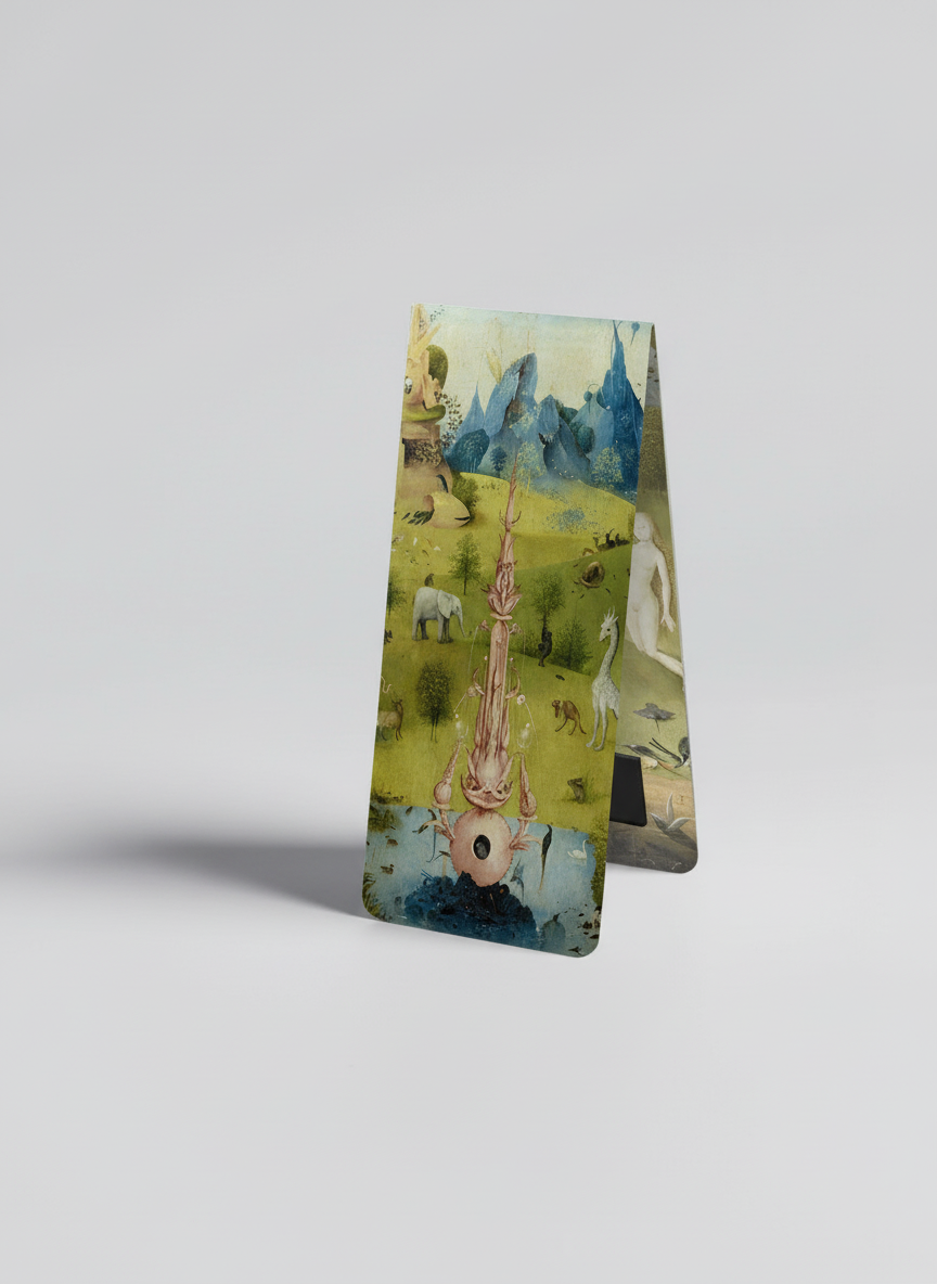 Magnetic Bookmark Set, Garden of Earthly Delights, Jheronimus Bosch