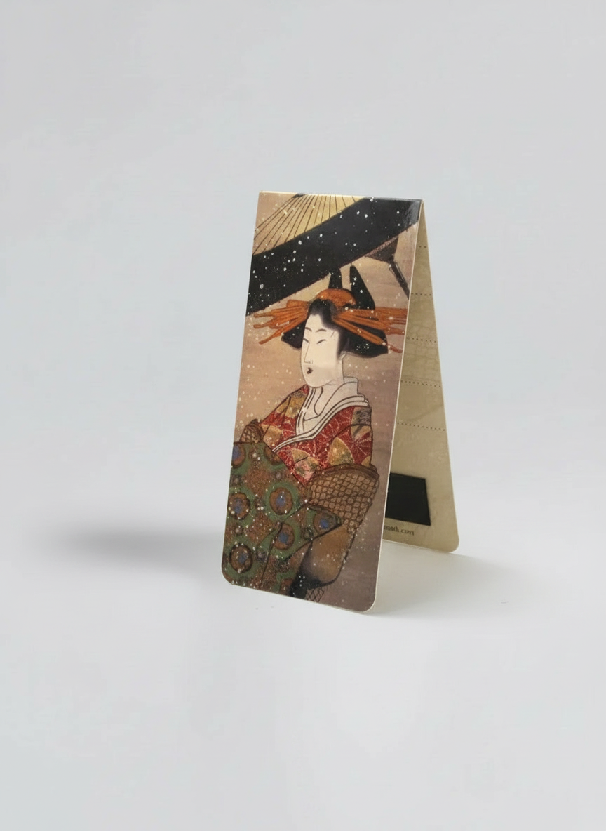 Magnetic Bookmark Set, Masterpieces, Katsushika Hokusai
