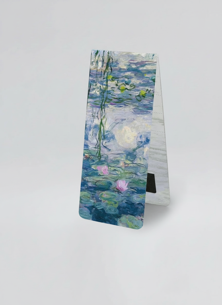 Magnetic Bookmark Set, Masterpieces, Claude Monet