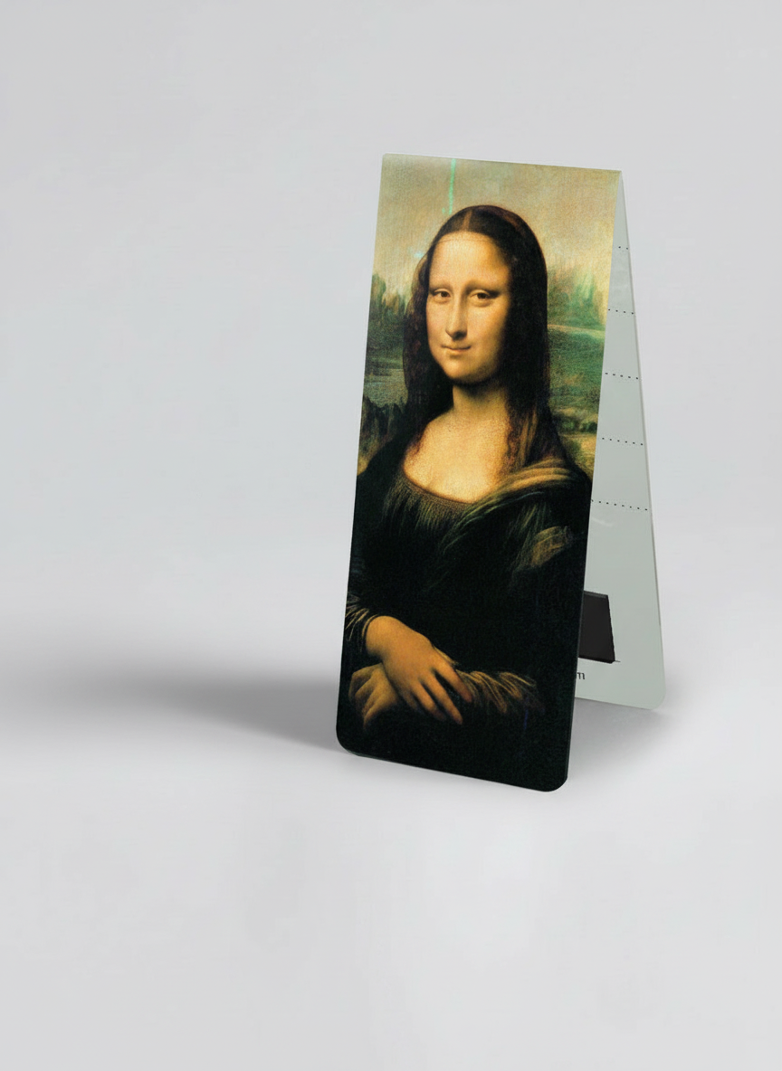 Magnetic Bookmark Set, Masterpieces, Leonardo da Vinci
