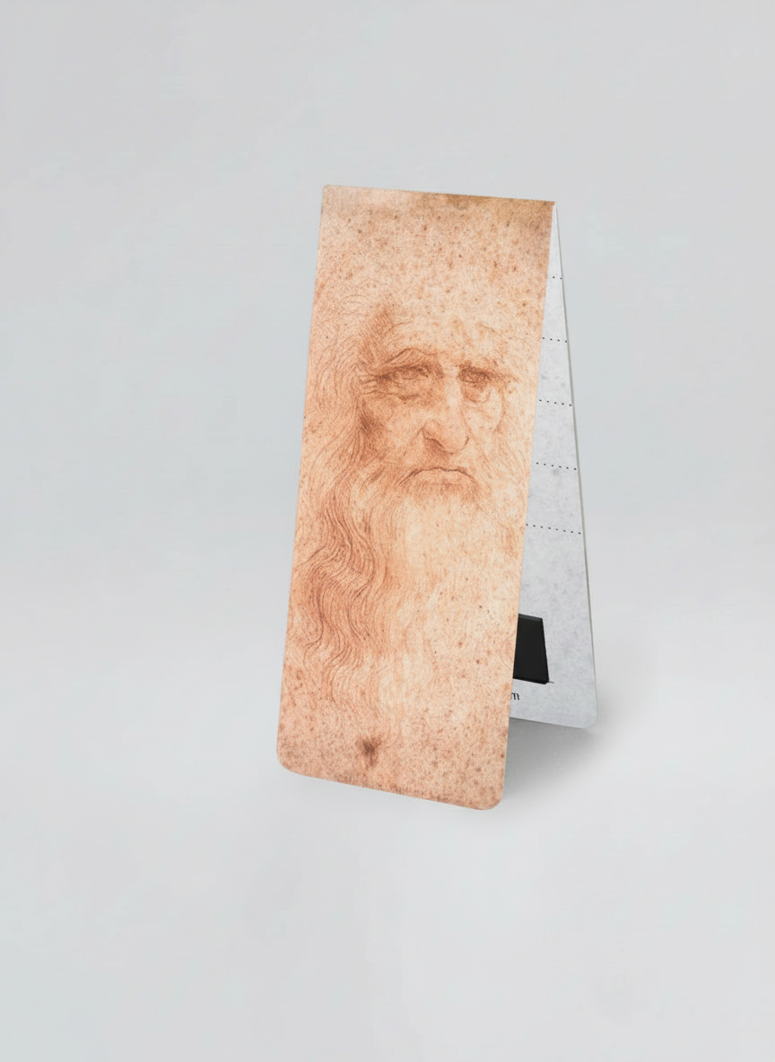 Magnetic Bookmark Set, Masterpieces, Leonardo da Vinci