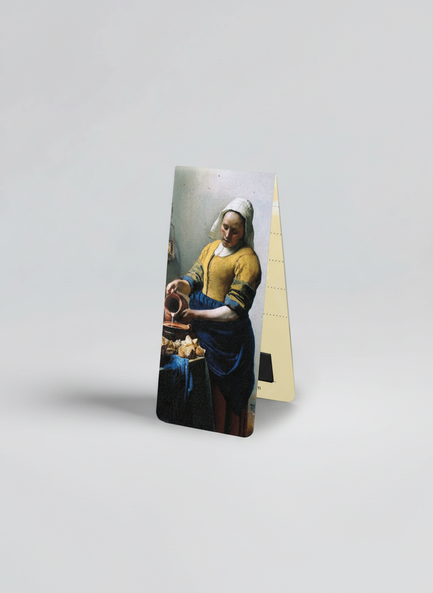 Magnetic Bookmark Set, Masterpieces, Johannes Vermeer