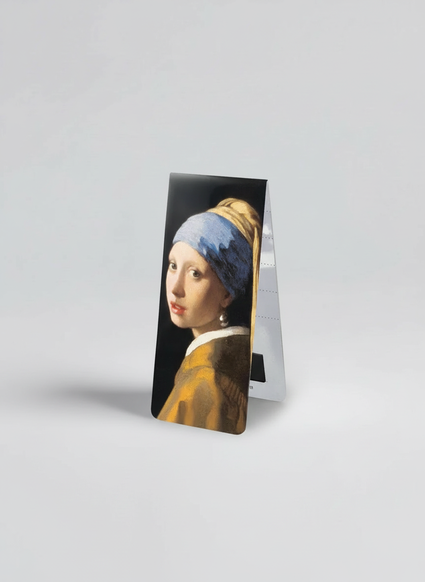 Magnetic Bookmark Set, Masterpieces, Johannes Vermeer