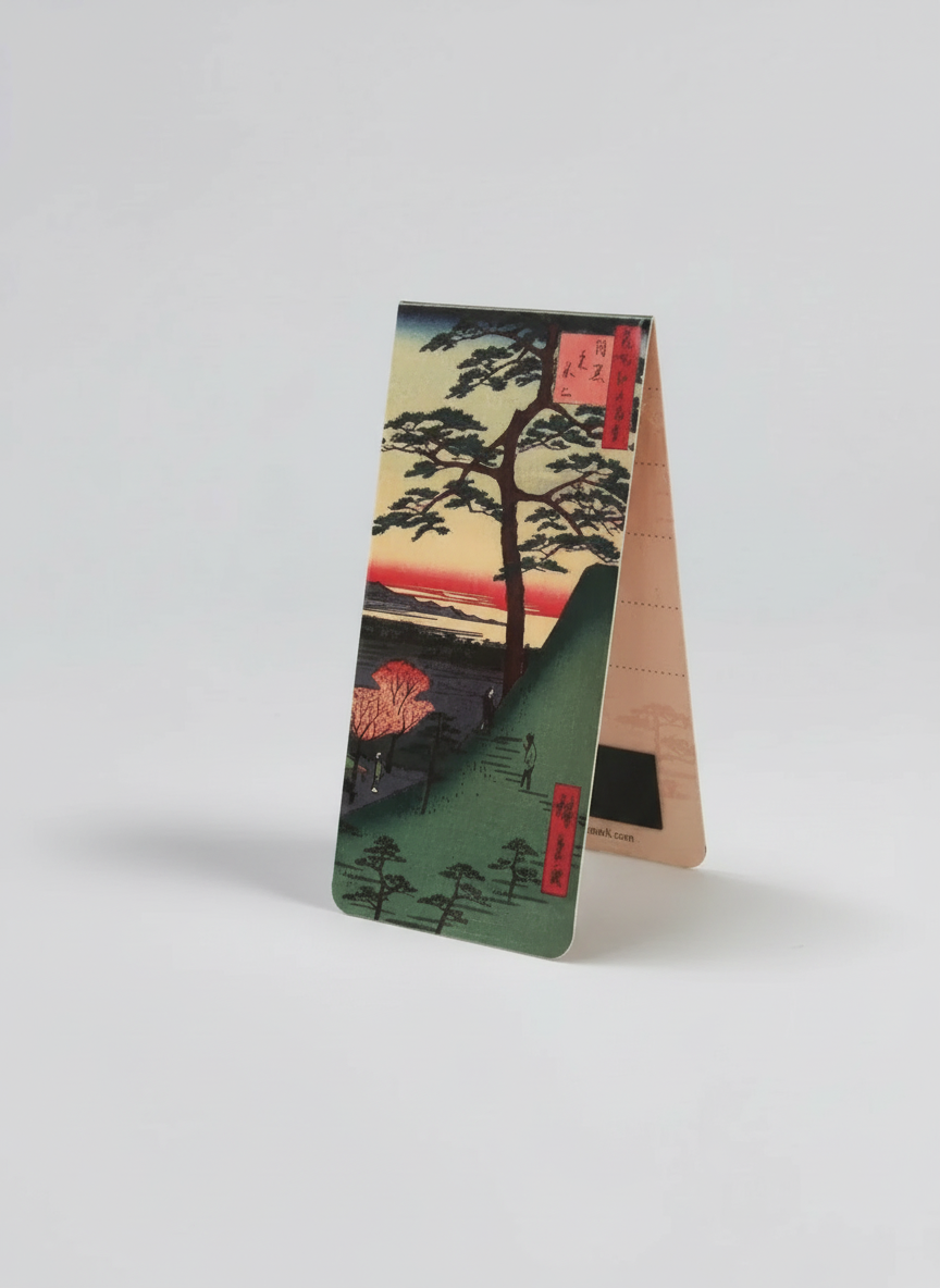 Magnetic Bookmark Set, Masterpieces, Katsushika Hokusai