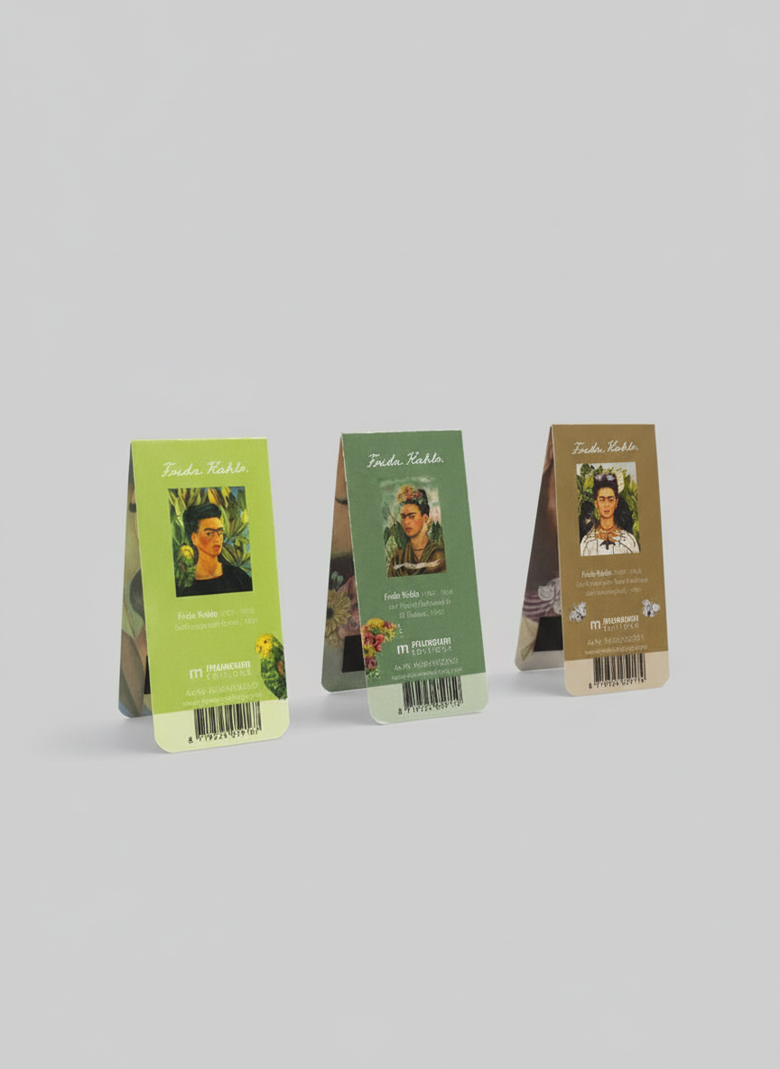 Magnetic Bookmark Set, Masterpieces, Frida Kahlo