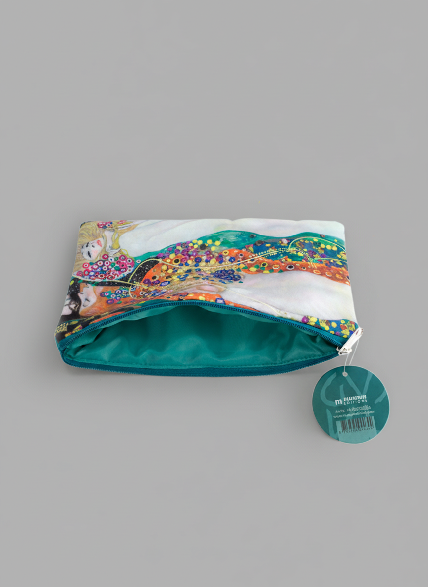 Cosmetic & Travel Bag, Water Serpents II, Gustav Klimt