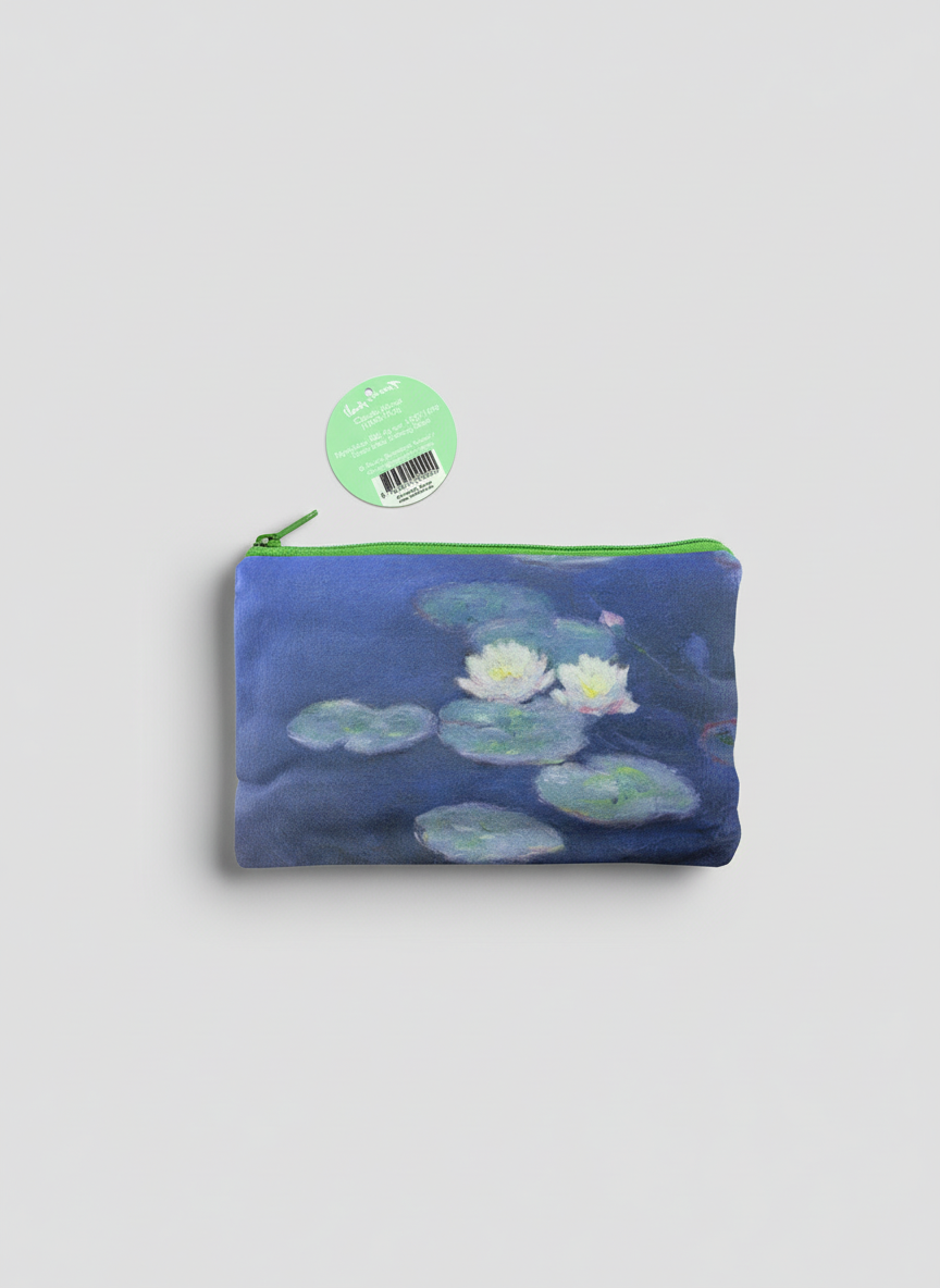 Cosmetic & Travel Bag, Water Lilies in Evening Light, Claude Monet