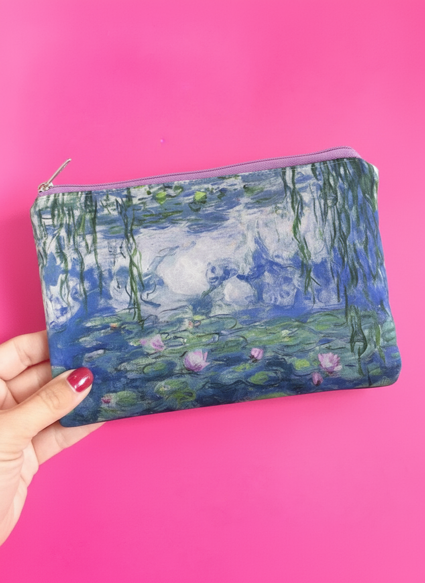 Cosmetic & Travel Bag, Water Lilies, Claude Monet