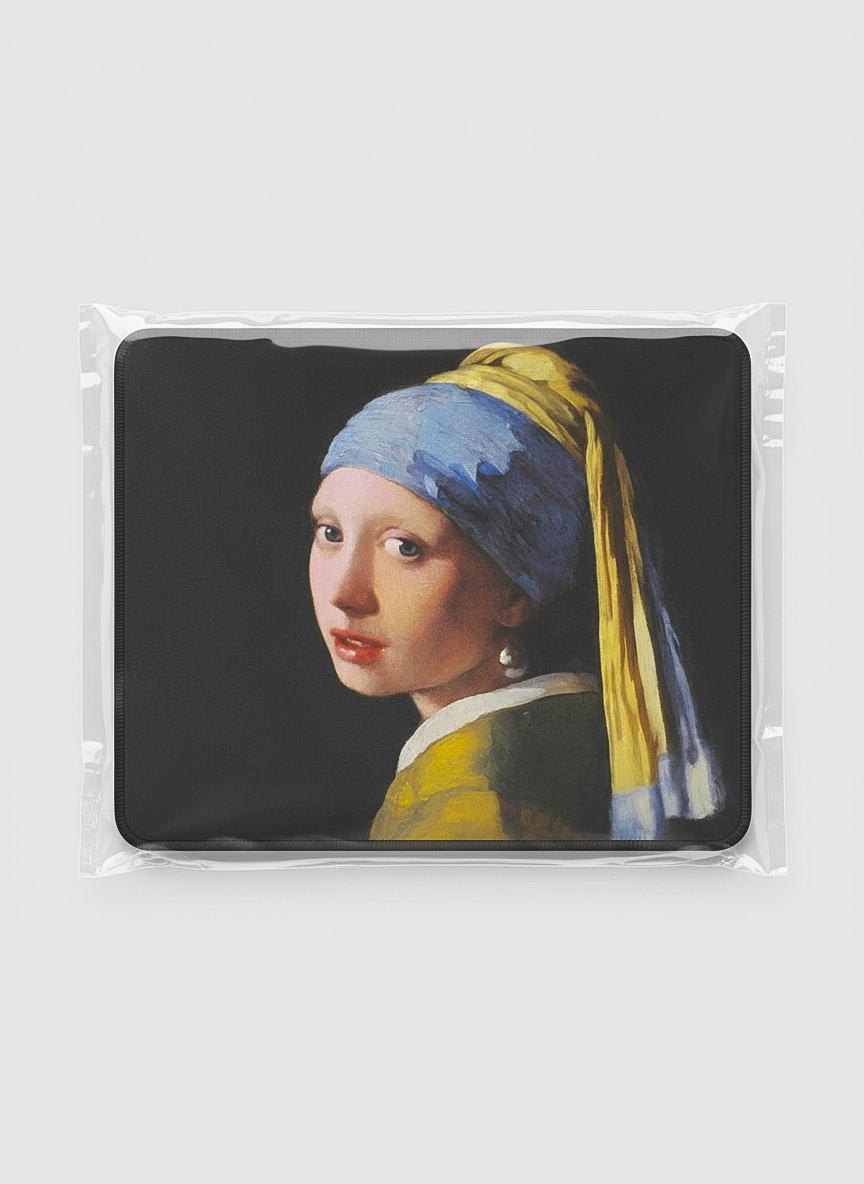 Mousepad, The Girl with the Pearl Earring, Johannes Vermeer