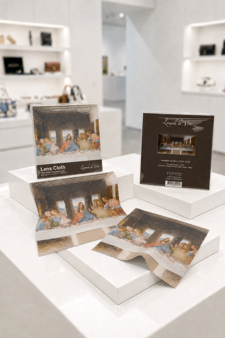 lens-cloth-set-last-supper-leonardo-da-vinci-display I ArtyGifts
