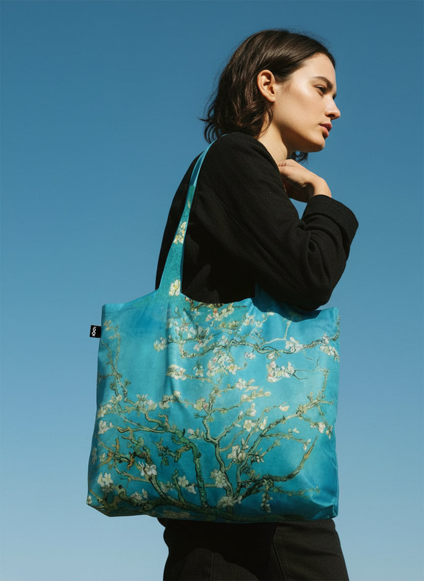 Foldable Shopper Bag, Almond Blossom, Vincent van Gogh | Museum