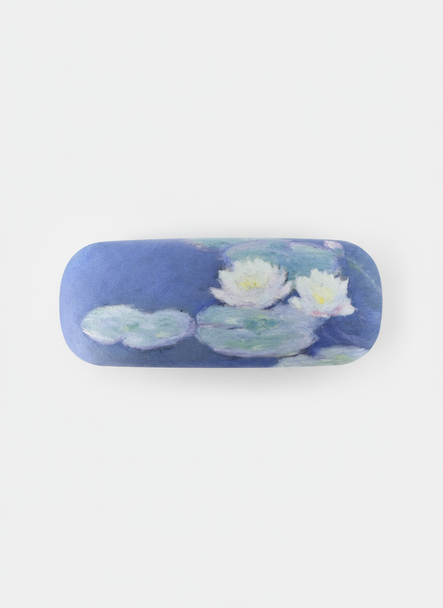 Spectacle Case, Water Lilies in Evening Light, Claude Monet