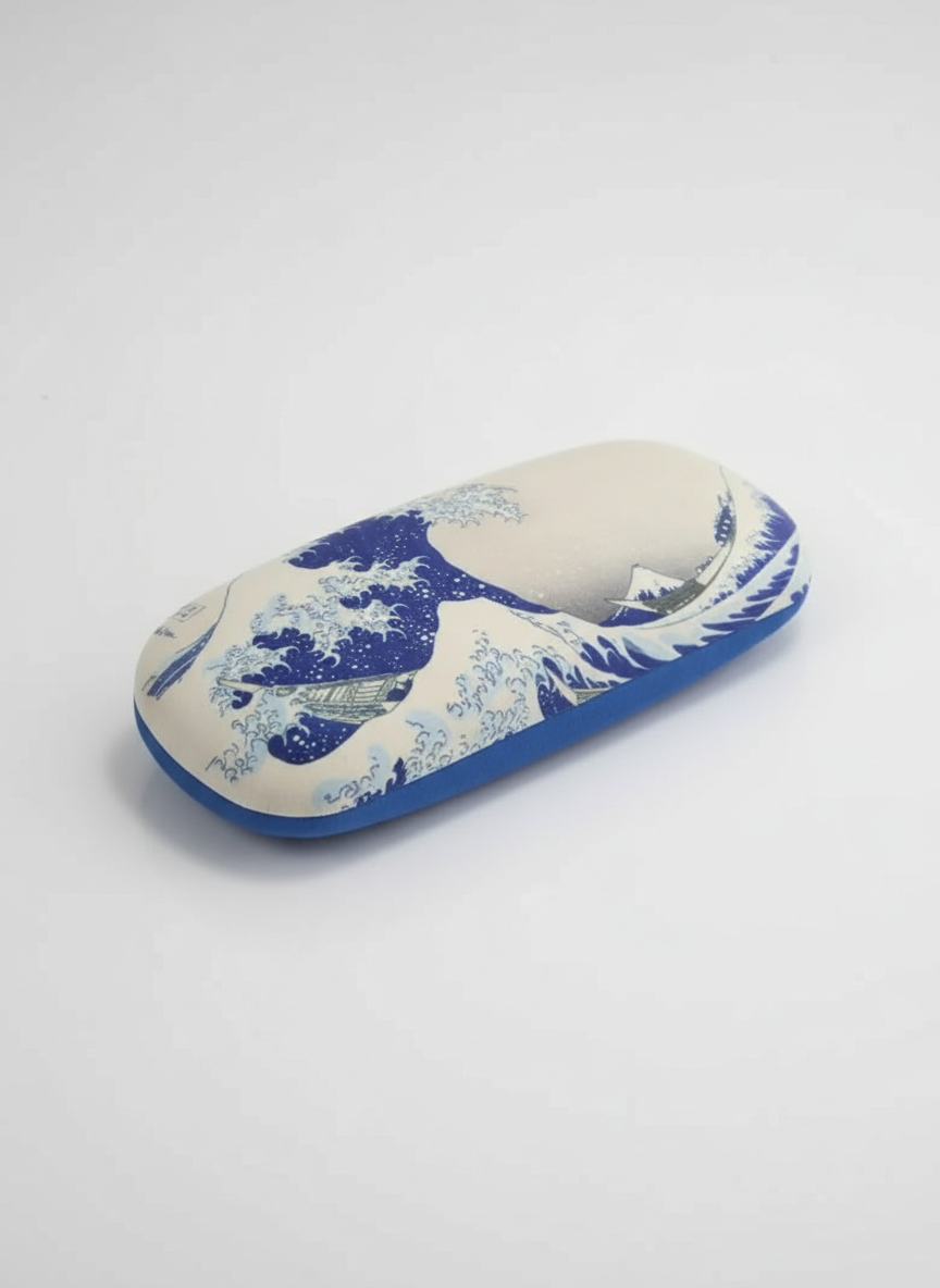 Spectacle Case, The Great Wave, Katsushika Hokusai