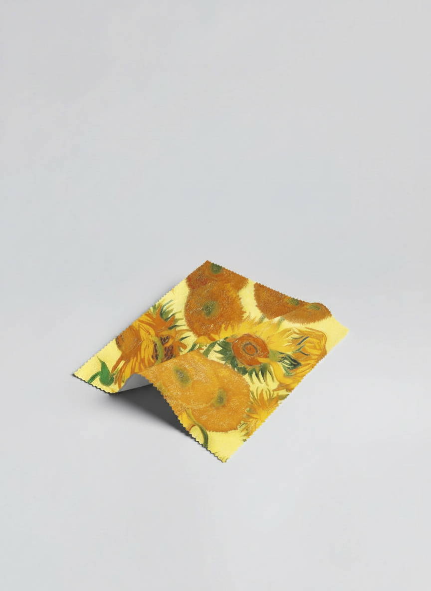 Lens Cloth Set, Sunflowers, Vincent van Gogh