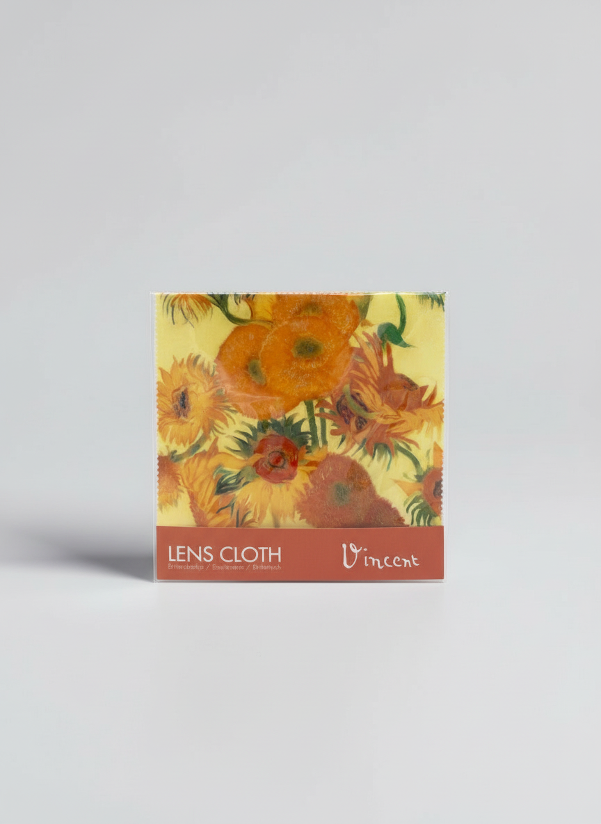 Lens Cloth Set, Sunflowers, Vincent van Gogh