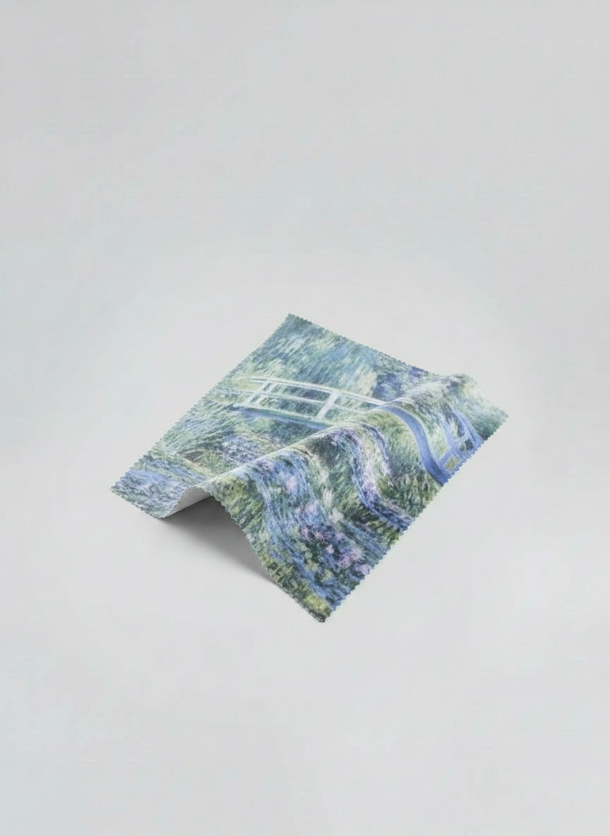 Lens Cloth Set, Japanese Bridge, Claude Monet