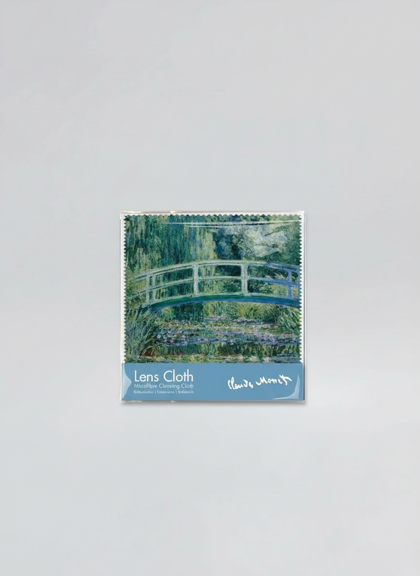 Lens Cloth Set, Japanese Bridge, Claude Monet