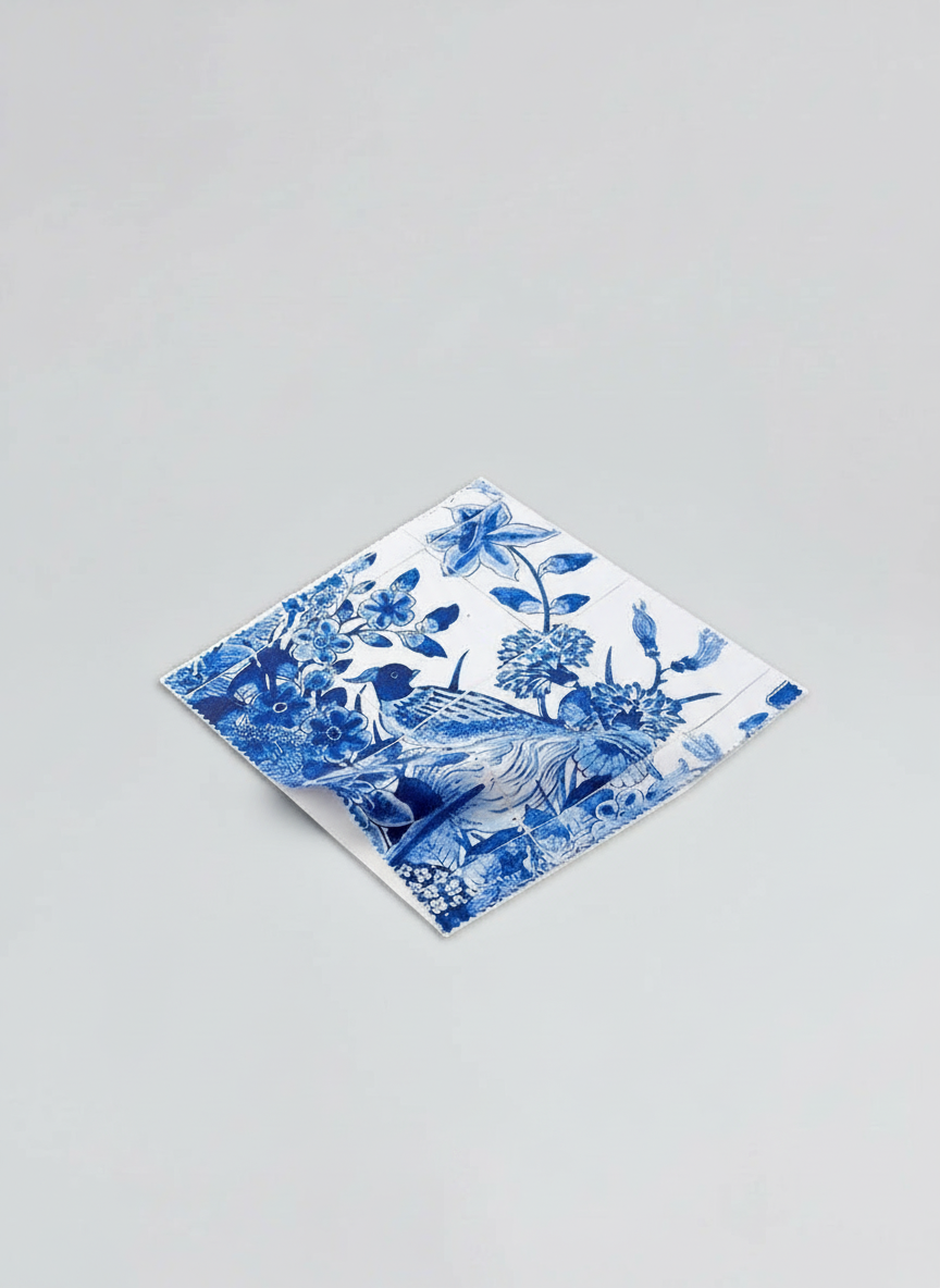 Eyewear Care Gift Set, Delft Blue Birds, Rijksmuseum