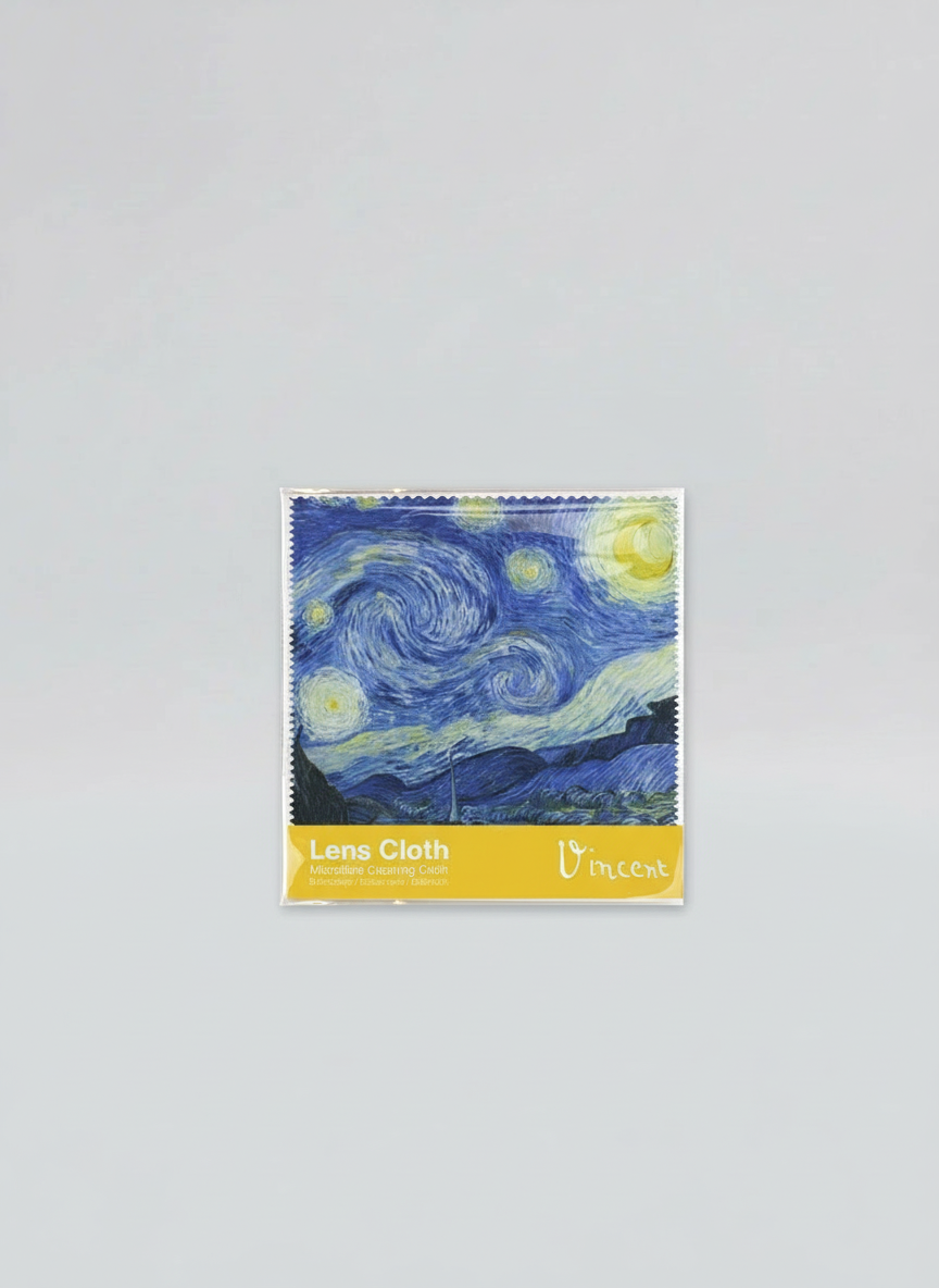 Lens Cloth Set, Starry Night, Vincent van Gogh