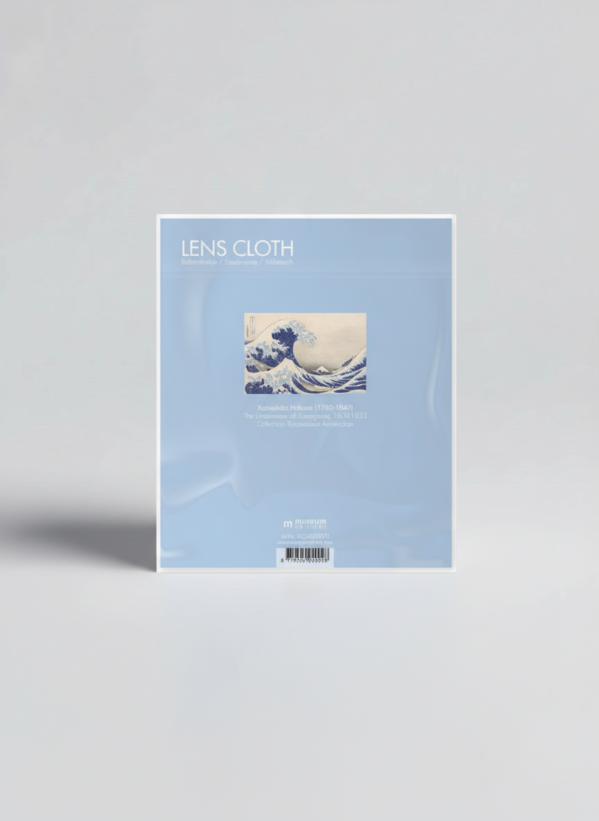 Lens Cloth Set, The Great Wave, Katsushika Hokusai