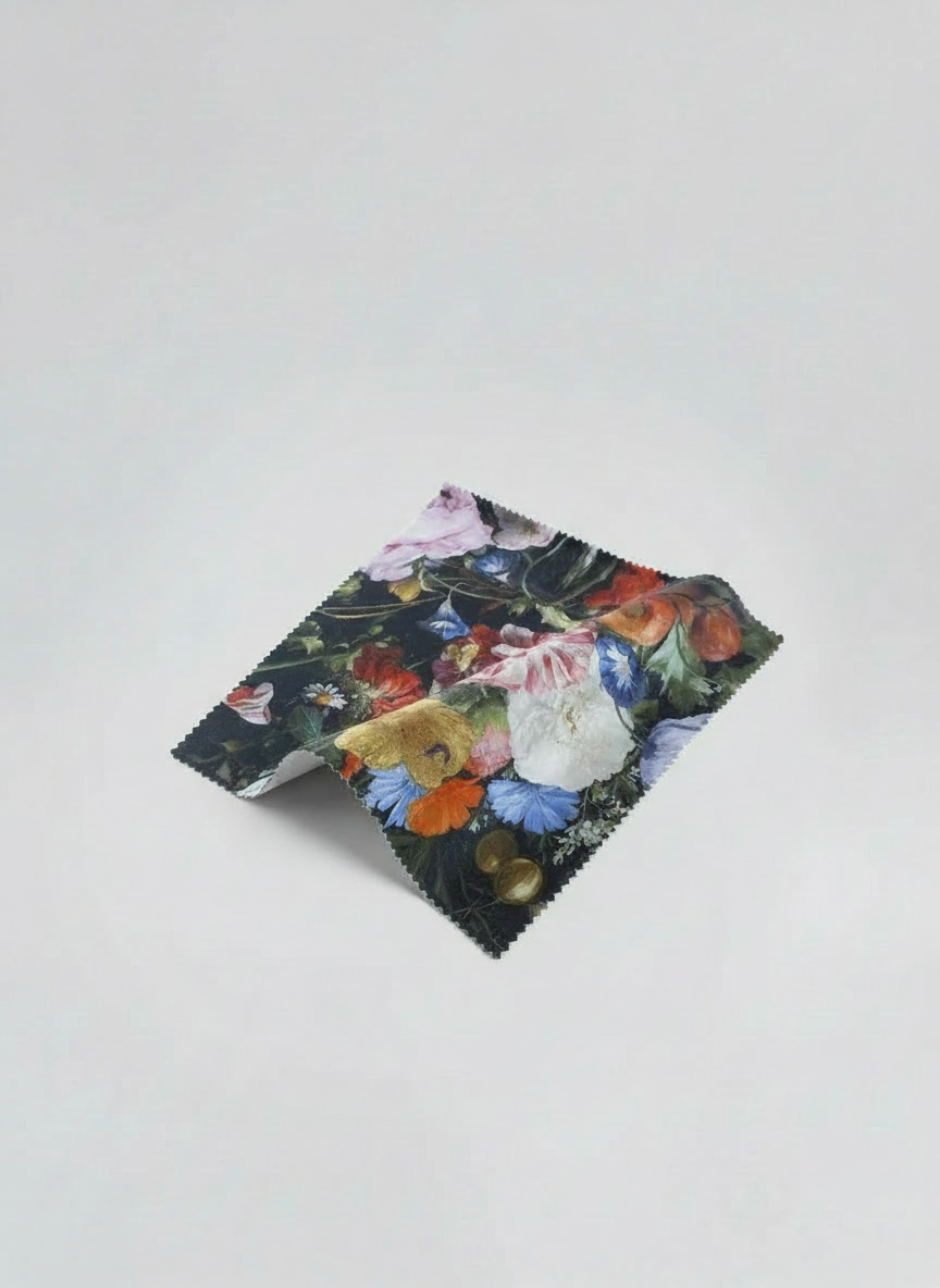 Lens Cloth Set, Flowers Still Life, Jan Davidsz de Heem