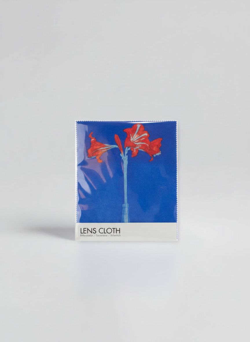 Lens Cloth Set, Amaryllis, Piet Mondrian