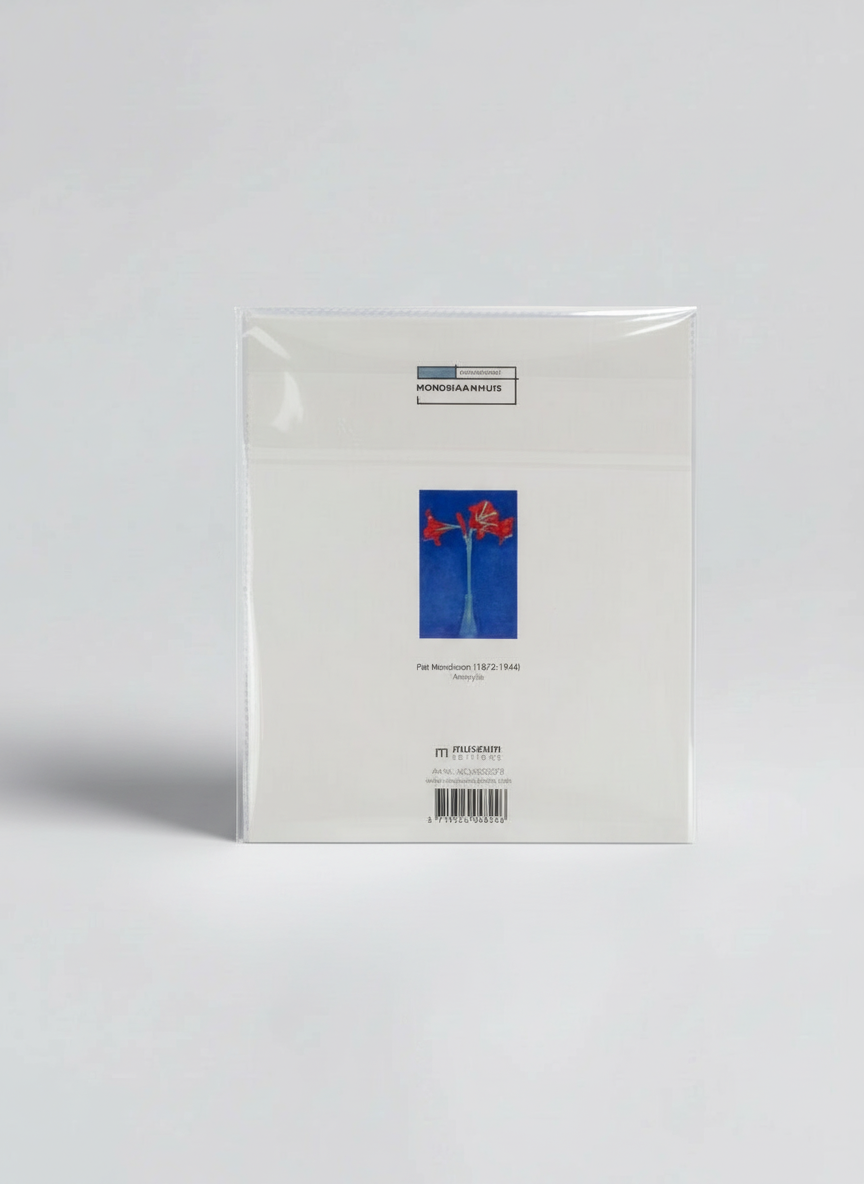 Lens Cloth Set, Amaryllis, Piet Mondrian