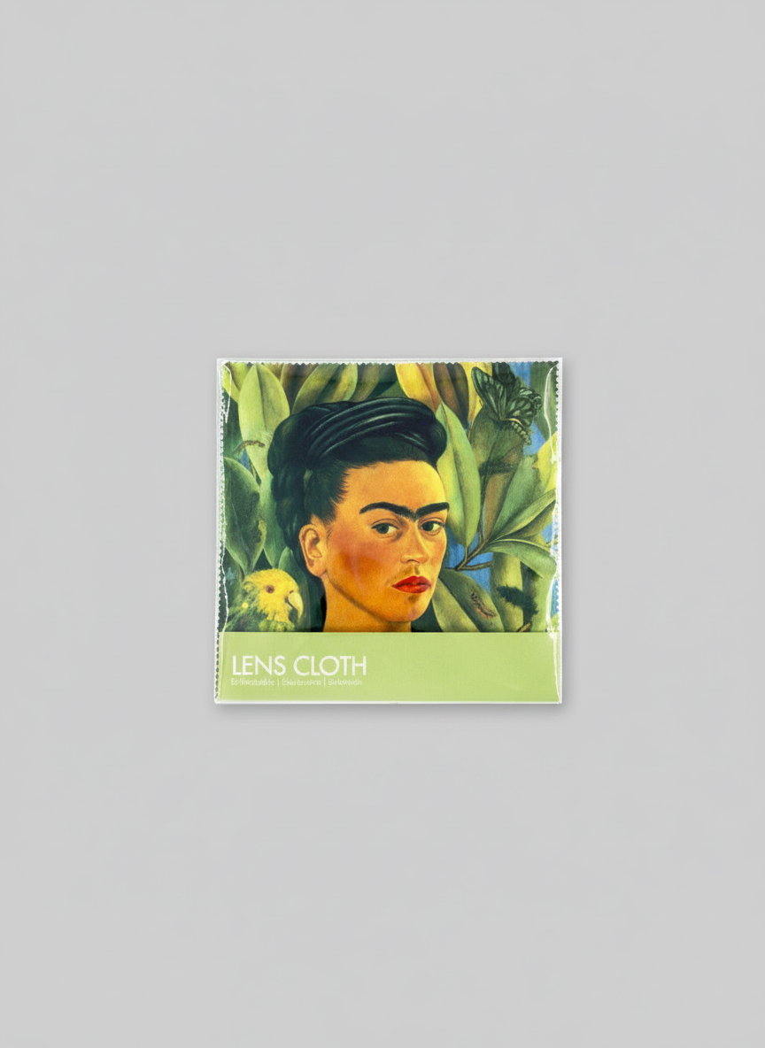 Lens Cloth Set, Self Portrait, Frida Kahlo
