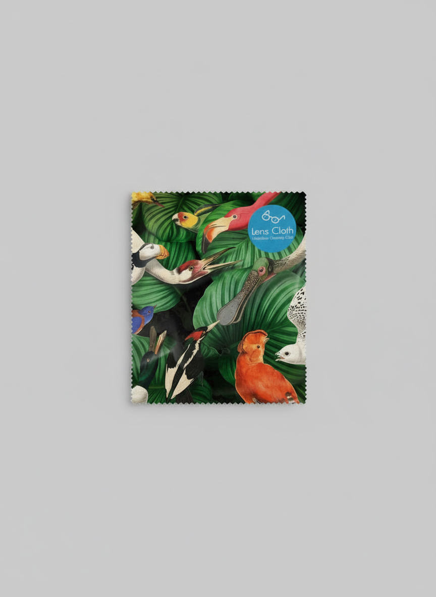 Lens Cloth Set, Bird Life, Teylers Museum