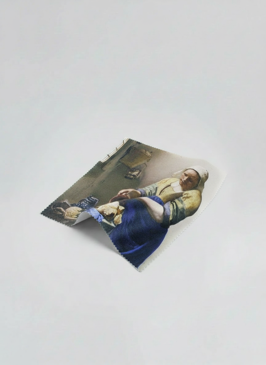 Lens Cloth Set, The Milkmaid, Johannes Vermeer