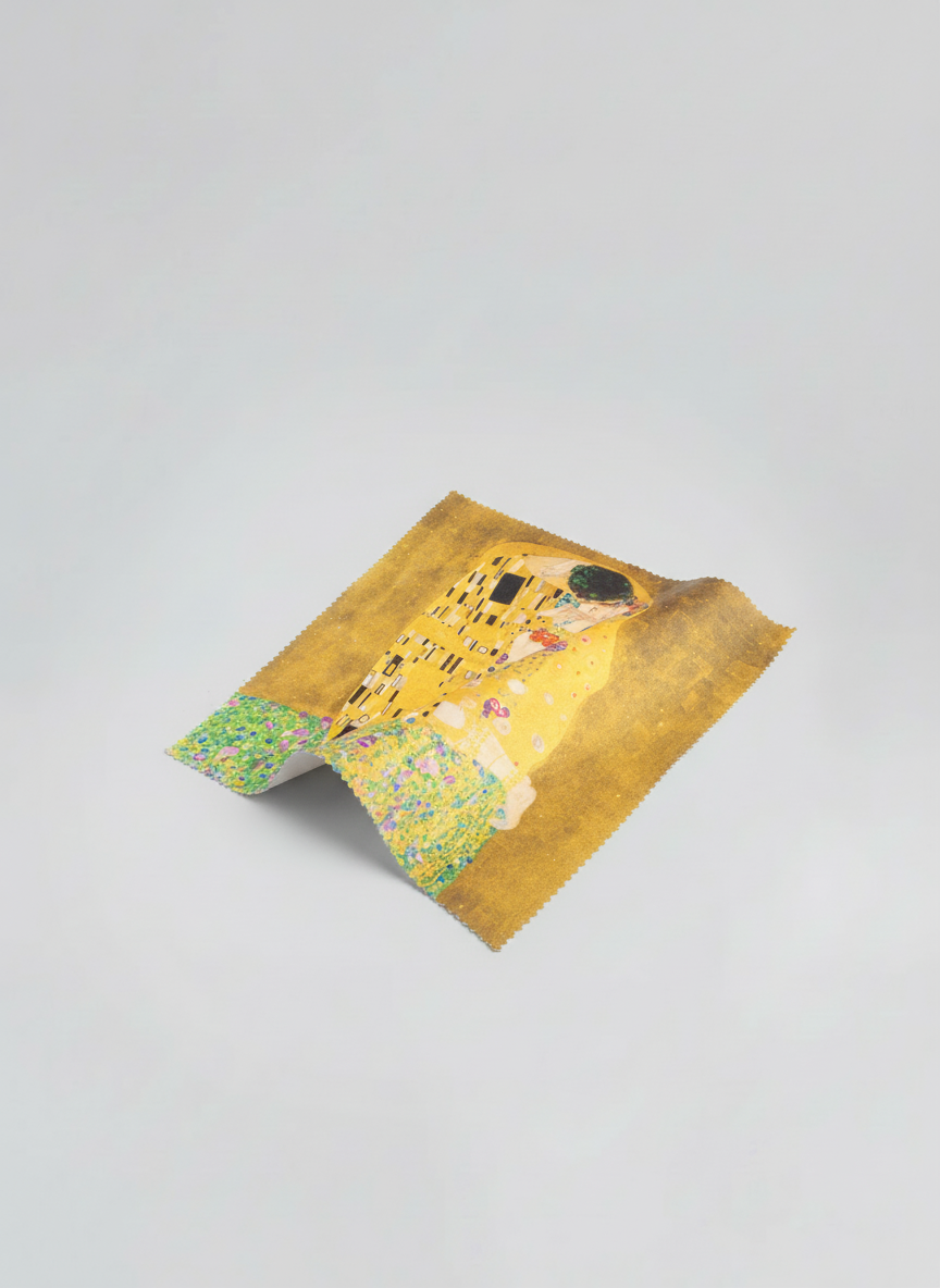 Lens Cloth Set, The Kiss, Gustav Klimt