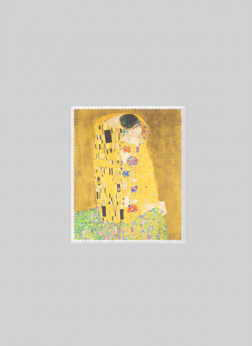 Lens Cloth Set, The Kiss, Gustav Klimt