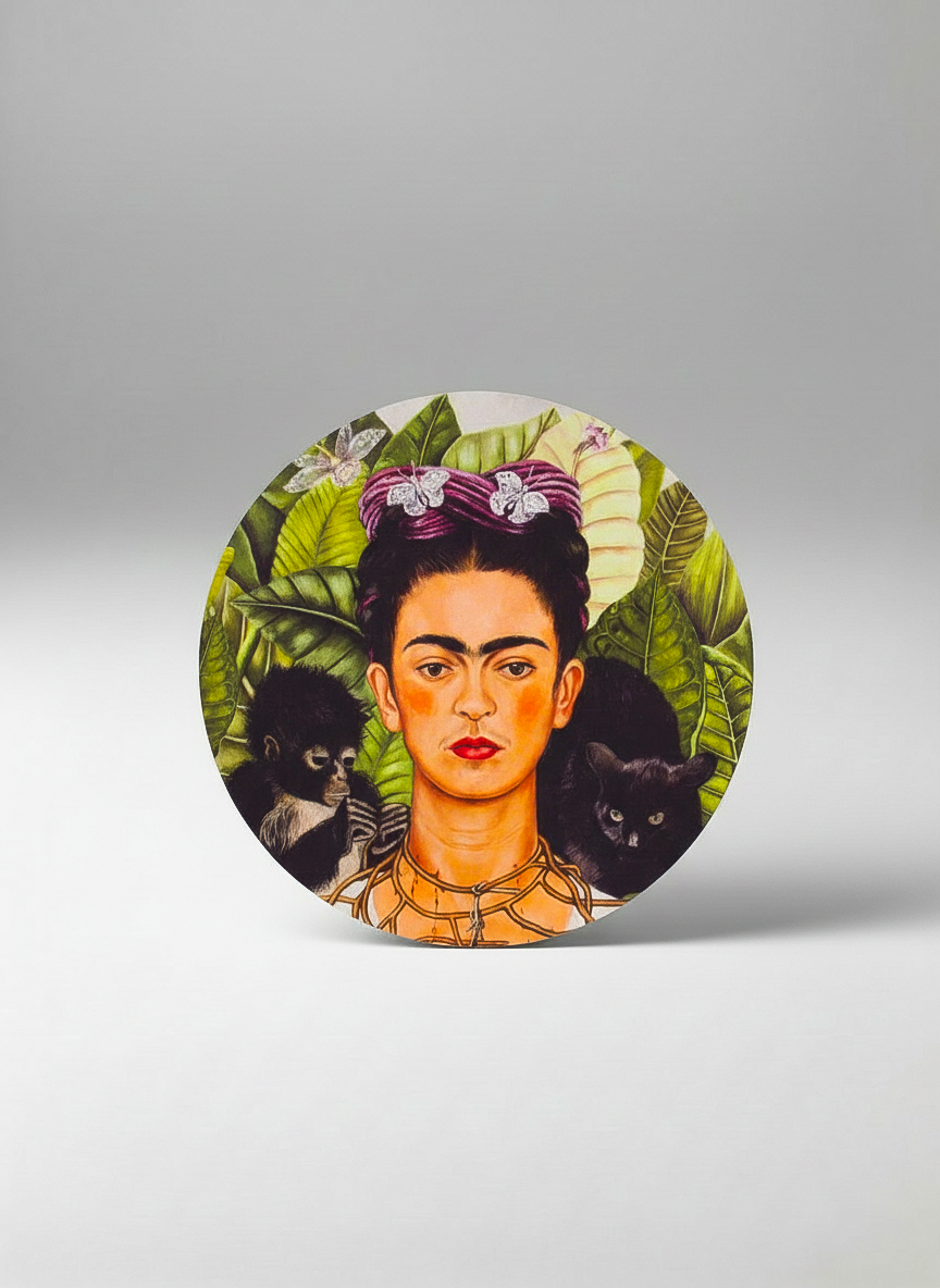 Mousepad Self Portrait Frida Kahlo – displayed in museum shop | ArtyGifts
