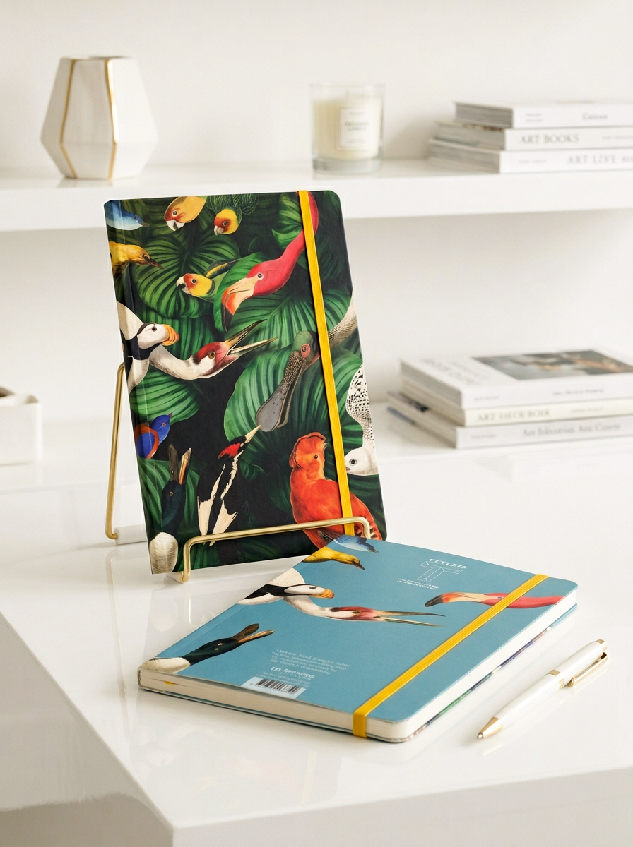 Notebook Bird Life – displayed in museum shop | Teylers Museum x ArtyGifts
