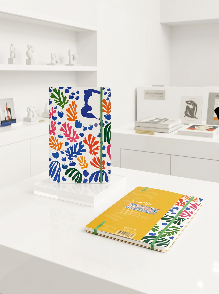 Notebook The Parakeet and the Mermaid Henri Matisse – displayed in museum shop | ArtyGifts
