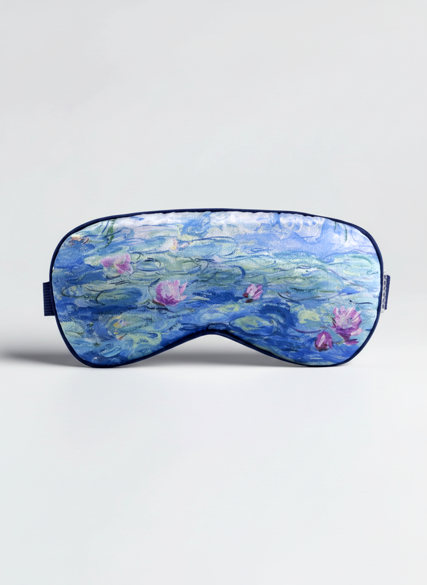 Sleep Mask, Water Lilies, Claude Monet