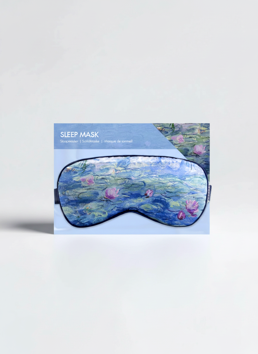 Sleep Mask, Water Lilies, Claude Monet