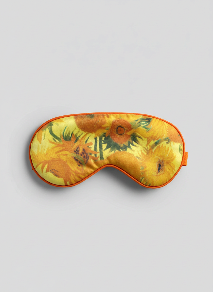 Sleep Mask, Sunflowers, Vincent van Gogh