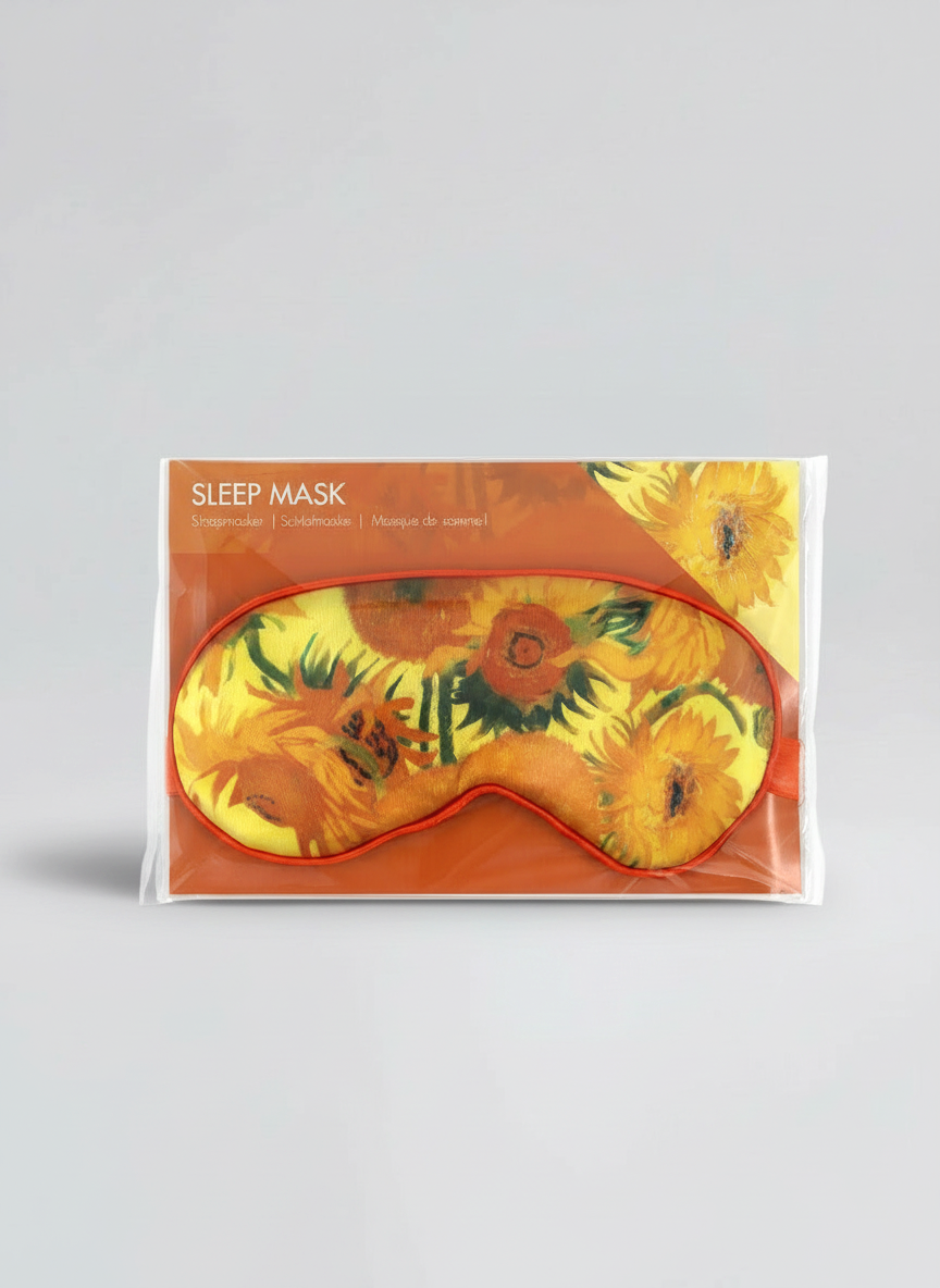 Sleep Mask, Sunflowers, Vincent van Gogh