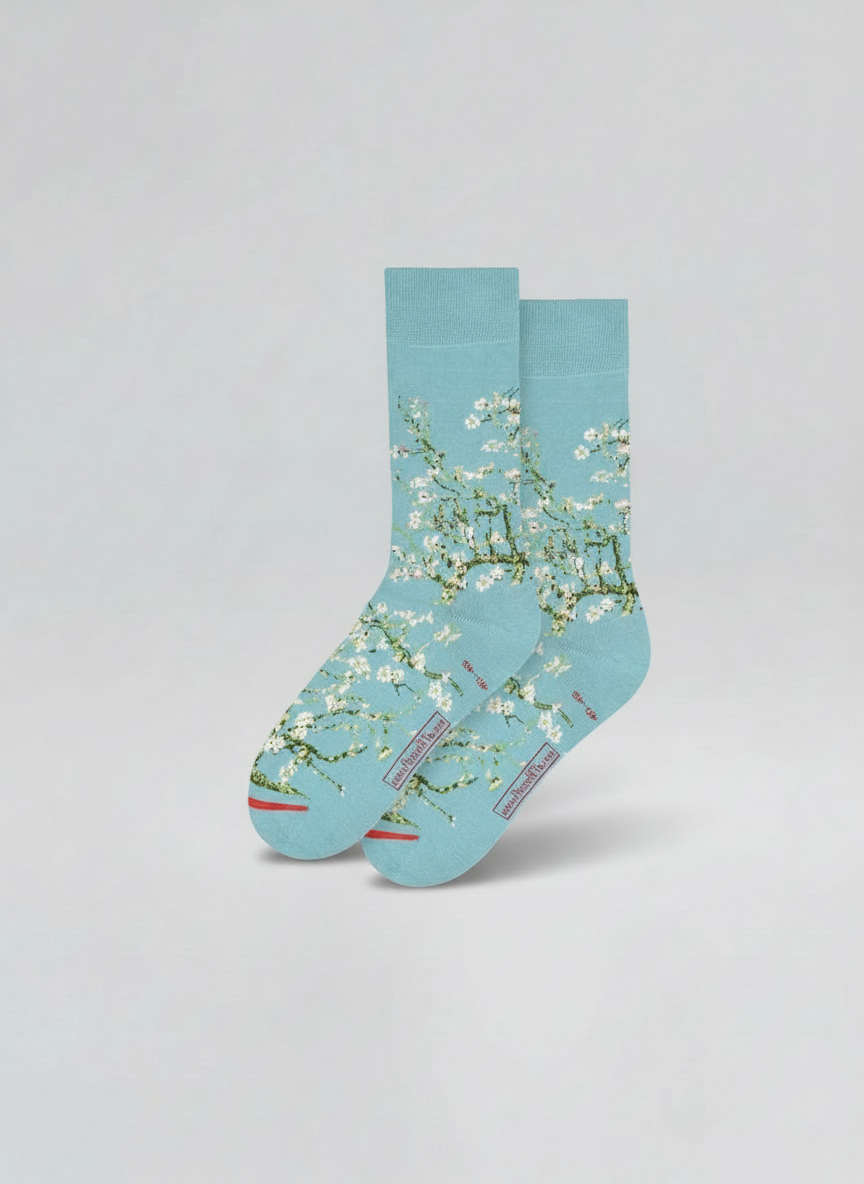 Art Socks, Almond Blossom, Vincent van Gogh